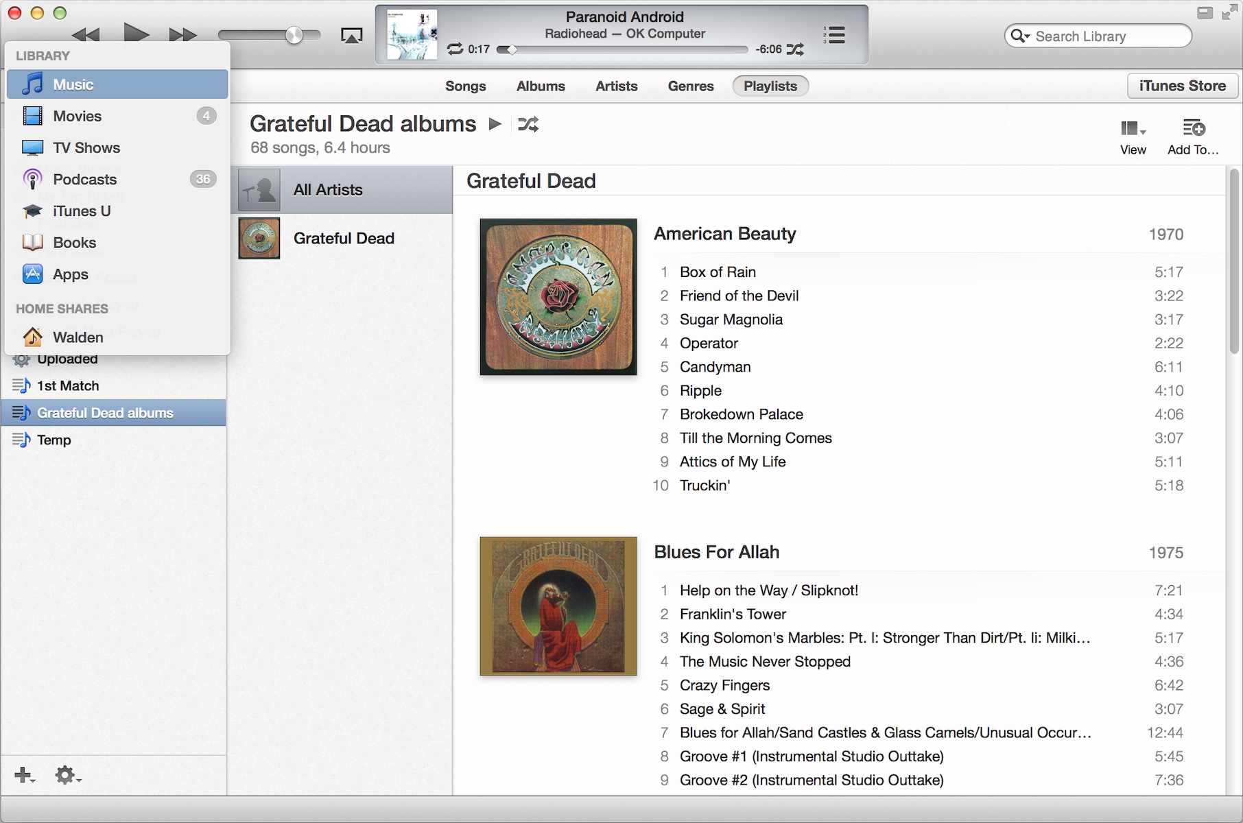 iTunes 11 Music Library (2012)